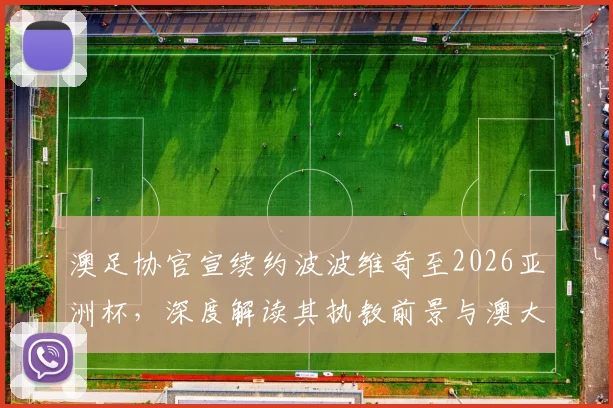 澳足协官宣续约波波维奇至2026亚洲杯，深度解读其执教前景与澳大利亚队未来挑战